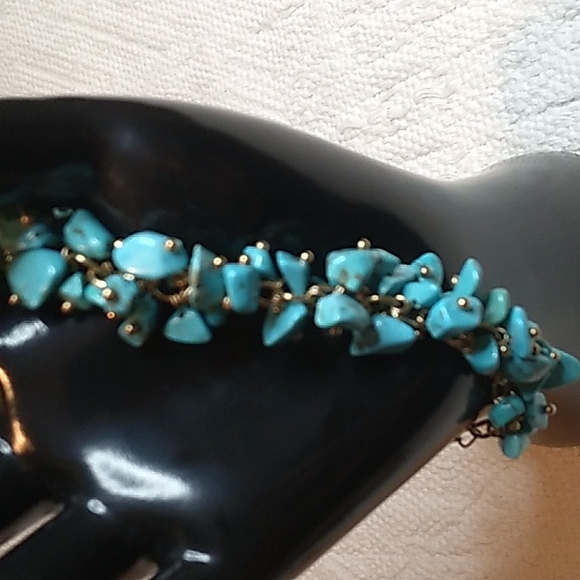 Palm Springs Jeweler Jewelry - Turquoise bracelet gorgeous and one of a kind.